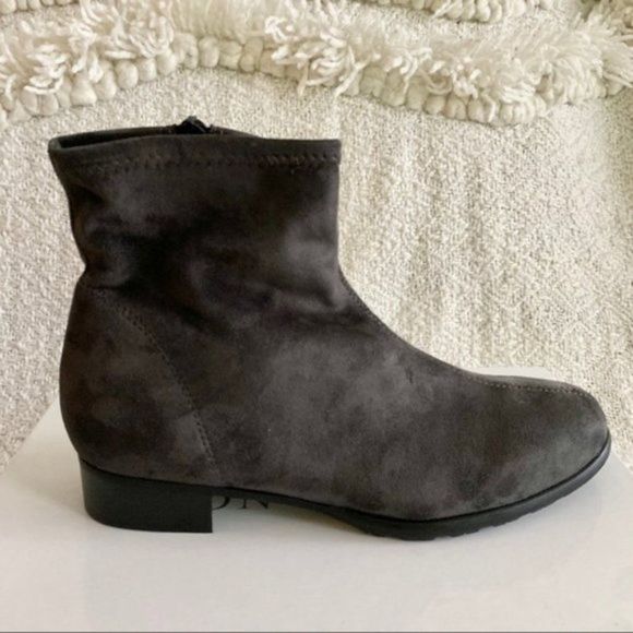 RON WHITE jamiee vegan rubber sole ankle boot grey - Picture 9 of 15